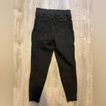 Spanx Ankle Skinny Distressed Vintage Black Jeans Women’s M Petite Pull On Photo 2