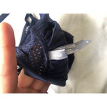 Aerie swim bikini top sz S navy blue Photo 2