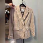 House of Harlow 1960 Blazer/Jacket sz Small Excellent condition beautiful browns Tan Photo 3