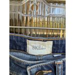 BKE  Denim High Rise Jean Shorts Frayed Hem Dark Wash‎ Casual Women's Size 25 Photo 2