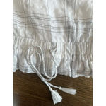 Greylin Arnette White XS Boho One Shoulder Crochet Blouse Top X0900 Photo 3