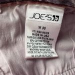 joe's jeans The High Water Plum Floral Print Jeans Photo 8