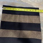 Elegant & Stretchy Black and Gold Skirt Size Small Photo 2