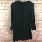 Madewell  Long Sleeve Green Tunic Dress Photo 5