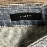 Judy Blue  Light Wash Mid Rise Slim Fit Straight Leg Jeans with Stretch Size 7/28 Photo 4