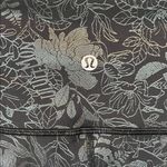 Lululemon Wunder Under Cropped Legging Shine Logo Flourish Black Foil Size 6 Photo 5