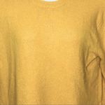 Workshop Republic Clothing Workshop Republic Mustard Yellow Scoop Neck Hi Low Sweater Size XL Photo 3