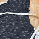 Jolt  High-Lo Black Floral Top size Small Photo 6