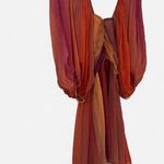 Jen's Pirate Booty Jen’s Pirate Booty Crystalize Boho Crinkle Chiffon Mini Dress Painted Desert XS Photo 6