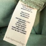 Soft Surroundings  Ultimate Denim Pull-On Slim Leg Jeans Dusty Olive Green Small Photo 12