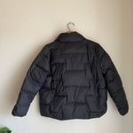 Womens Cropped Puffer Black Size L Photo 2