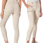 Joie  Park Cargo Pants Peyote Tan Khaki NWT Size 14/32 — Utility Skinny Zip-Ankle Photo 1