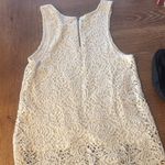 Lucky Brand  Cream Lace Tank Top Photo 4