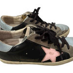 Golden Goose Women's  Sneakers Size 8 Black Blue Pink Photo 0