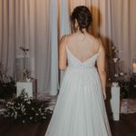 Casablanca Bridal Wedding Dress Style Rhiannon White Size 14 Photo 2