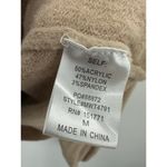 Le lis Sweater Women MEDIUM Cream Lawrence Long Sleeve Ruched Back Knit Pullover Photo 6