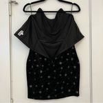 superdown Revolve  Stevie Sweetheart Mini Dress Black Metallic Photo 6