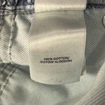 Lucky Brand  SZ 16/33 Rigid Denim Maxi Jean Skirt Modest Zip-Fly Frayed Hems Blue Photo 13