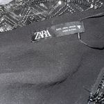 ZARA NWOT All Over Sequined Embellishment Mini Skirt Bloggers Fave Large Photo 3