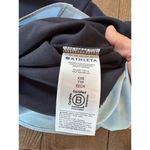 Athleta NWT  Gallery Top Tunic Layered Look Navy Blue Quarry Blue Size XXS Photo 7