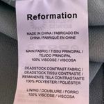 Reformation NEW Green Rosalind Halter Plunge V Cocktail A Line Maxi Dress Size 2 Photo 8