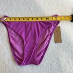 Amavi Purple High Waist Bikini Bottoms XS NEW Photo 6