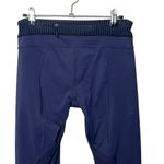 Lululemon Athletica Leggings Purple Soul Cycle Cropped Capri Skull Women Size 6 Photo 4