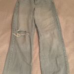 Garage  Ripped Wide-Leg Jeans Light Wash Photo 2