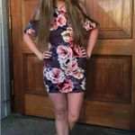 Windsor Hoco Barbie core Floral Dress Photo 4