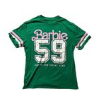 BARBIE 59‎ Sports and Social Club Women’s Pullover Crew Neck Graphic XS T Photo 7