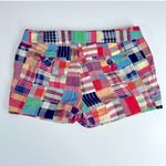 J.Crew Plaid Madras Shorts City Fit Size 6 Photo 1
