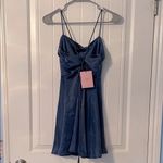 Hello Molly  Blue Mini Dress Photo 4