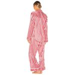 Show Me Your Mumu  Classic PJ Set in Peppermint Stripe XLarge New Womens Pajamas Photo 2