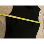 Italian Sonia Spegiale Black Collar Faux Fur Elements Size 44 Bodycon Mini Dress Size M Photo 11