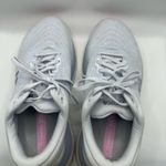 Hoka  Gaviota 5 White Grey Pink Womens Running Shoes 9.5 Photo 4
