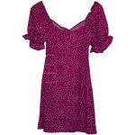 Unknown Brand Women's Red White Polka Dot Short Sleeve Dress w/Bow Size‎ XS Photo 1