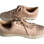 Nanette Lepore Wesley Blush Floral Leather Women's Lace Up Sneakers Size 8.5 Photo 6