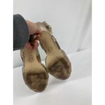 MICHAEL Michael Kors Becky Glitter Heel Sandal Size 9 Gold Photo 4