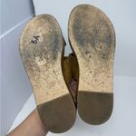 Marion Parke Margo Dual Band Wedge Platform Sandals In Camel Size US 6 Photo 8