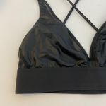 Victoria's Secret  Sport Black Triangle Unlined Sports Bra Photo 4