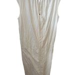 Free People Beach Cream Size XS 100% Cotton Unfinished Hem Maxi Cover-Up. Photo 3