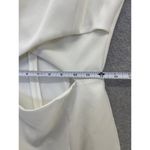 Sugar Lips Sugar-Lips Women's Dress Cutout Sleeveless Solid White Size Small Surplice Photo 10