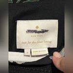 Kate Spade Black Cotton Tweed Floral Blossom Trim Fit & Flare Size 4 Photo 1