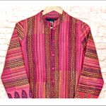 Rara Avis Long Line Aplef Mixed Quilted Jacket Size XS Photo 5