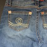 7 For All Mankind Petite 2P Bootcut Jeans "A" Pocket Low Rise Y2K Mid Wash Denim Photo 1
