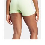 Adidas Lime Green TechFit Workout Shorts, Size M Photo 2