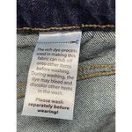 Time and Tru High Rise straight leg crop Jeans Women's sz 10 shark bite Hem Blue Photo 8