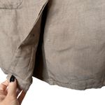 Gallarda Galante Flax Blend Sleeveless Utility Dress Japan size F (US Medium) Brown Photo 4