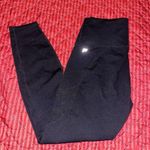 Fabletics  Mid-Rise Legging Black Size Small With Sheer Panels Photo 0
