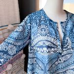 Show Me Your Mumu Perveen Paisley Printed Long Sleeves Tunic Dress Women’s XS Photo 1